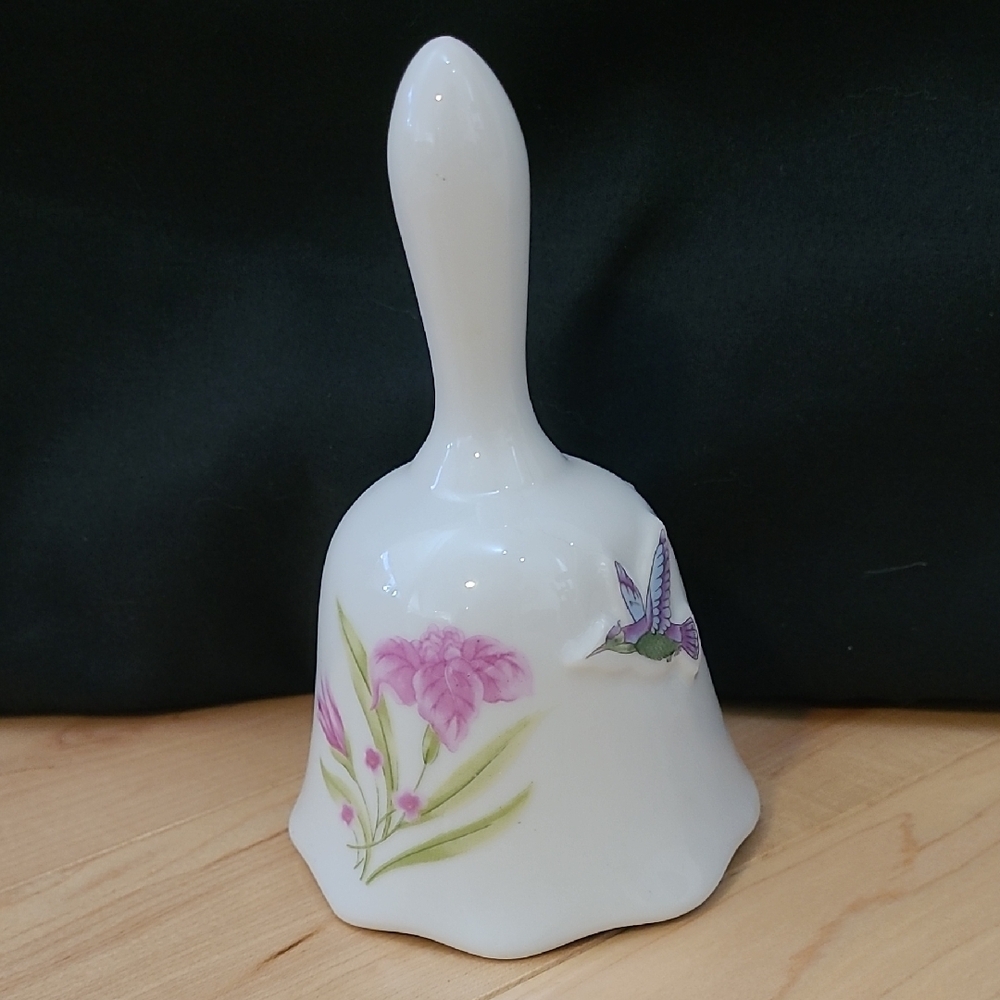 Flower and Butterfly Decorative Bell